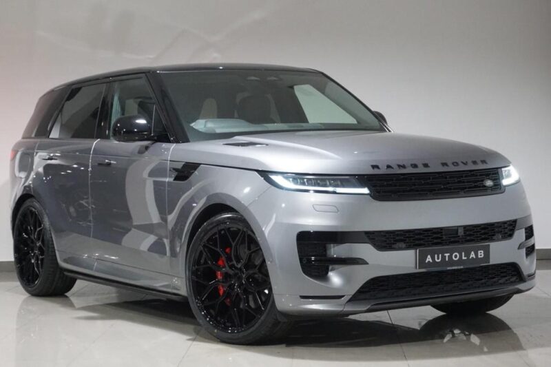 Grey Range Rover Sport