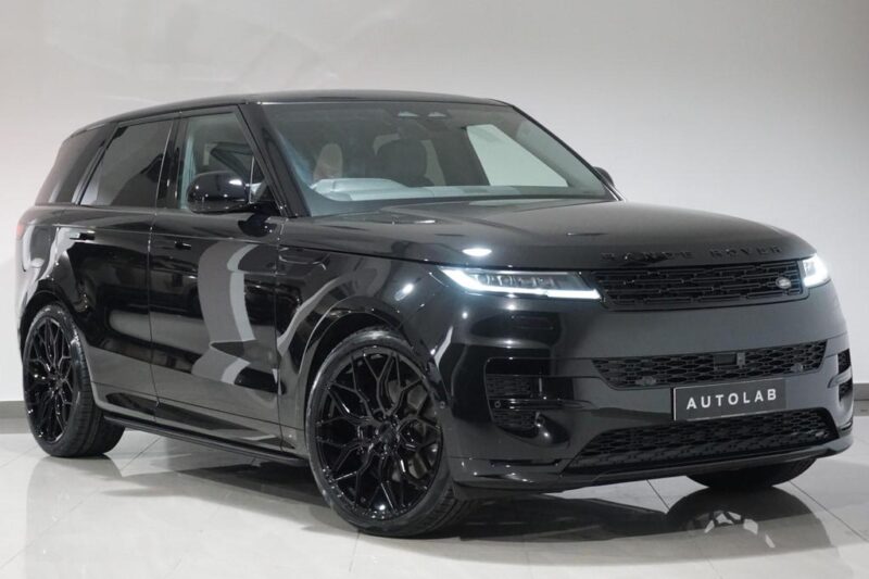 Black Land Rover